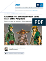 Zelda: Breath of the Wild Walkthrough | PDF | The Legend Of Zelda ...