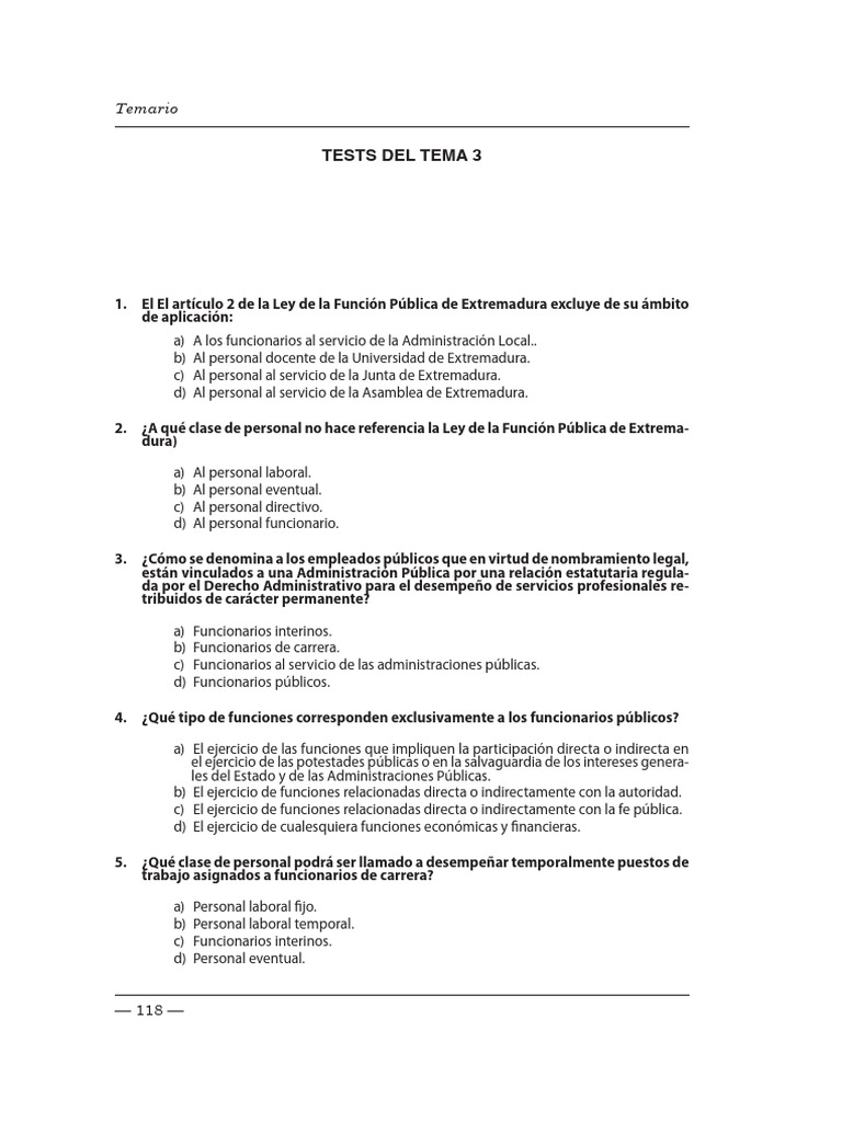 test-subalterno-juntaex-pdf-servicio-civil-derecho-laboral