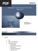 Websphere Transformation Extender (Mercator) : Rajesh Mamidi Venkata Brundavanam Date: 11/27/2006