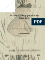 Fiorucci, Flavia. 2011. Intelectuales y Peronismo (¡045-1955) - Buenos Aires: Biblos (226 PP.)