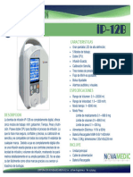 Bomba de infusion Biocare iP-12B nuevo modelo