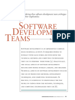 Software Development Teams