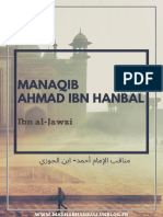 Manaqib Ahmad Ibn Hanbal 1ere Partie