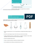 Testes Sobre Atividades Laboratoriais