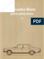 Mercedes-Benz 300D de 1982. Parte 02 de 02. Rev. 0