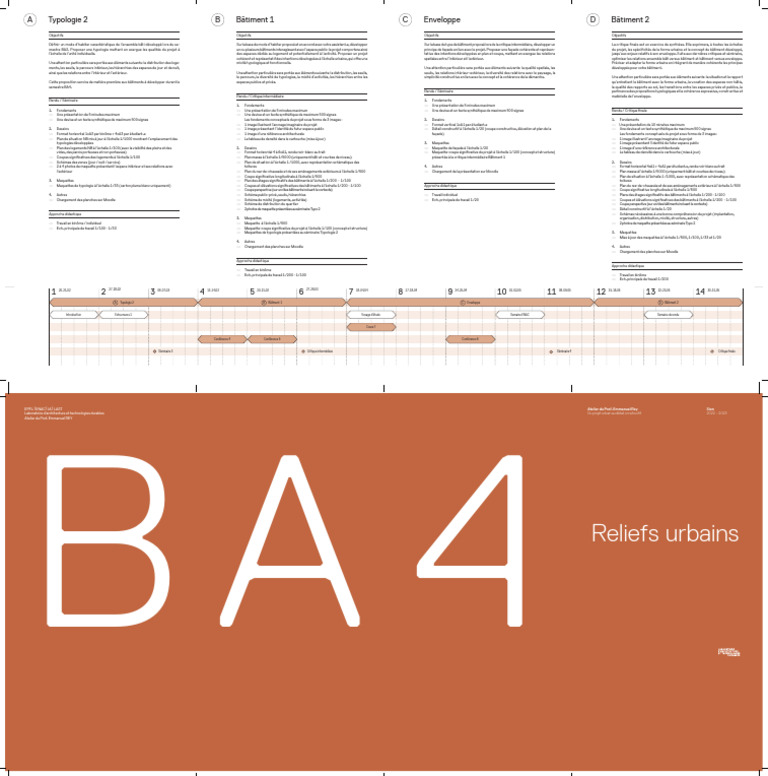 Typologie BA4 : Projet et Critiques | PDF