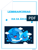 8 - Lembrancinhas - Especial Dia Da Agua