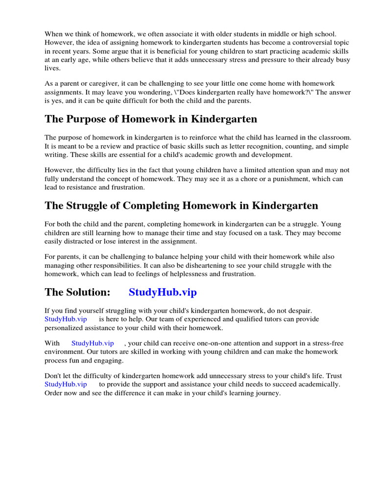 does-kindergarten-have-homework-pdf-homework-kindergarten