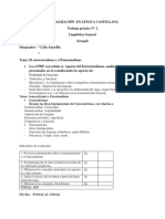 Funcionalismo y Generativismo TP Castellano 2