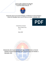 Orientación Sobre La Prevención Del Dengue A La Población en El Barrio Petrolero