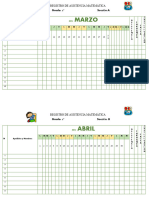 Registro de Asistencia PROF......