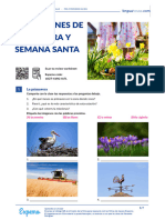 Expresiones de Primavera y Semana Santa Castellano Spanish Teacher