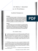 1991.- Damjanova, L. - Lenguaje de Prensa y Realidad Social en Guatemala