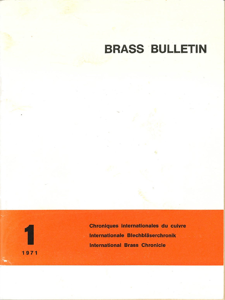 BB 001 1 1971 | PDF