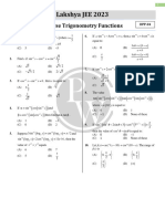 Inverse Trigonometric Functions - DPP 04