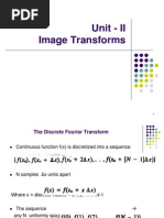 Unit - II Image Transforms