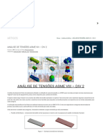 Análise de Tensões Asme Viii - Primaria X Secundaria