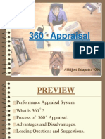 360 ̊ Appraisal: Abhijeet Talapatra 9301
