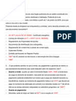 1º - Caso Prático - Direito Do Arrendamento