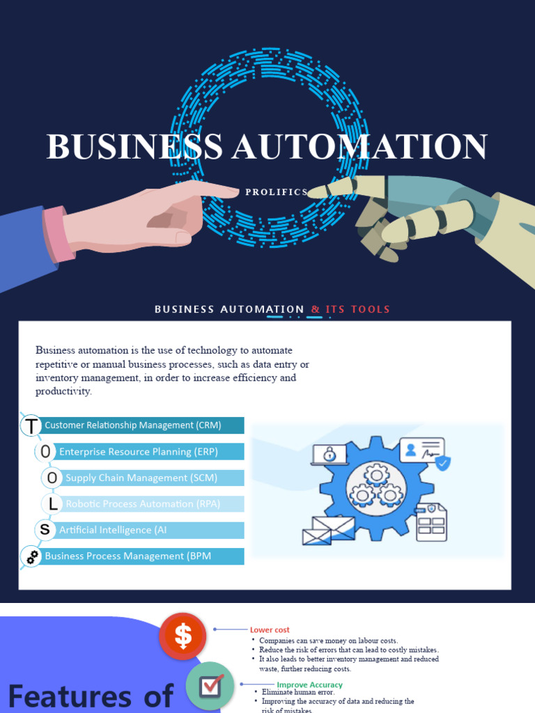 Business Automation Tools Overview | PDF | Automation | Ford Motor Company