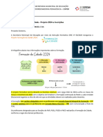 EF - EJA - EM - CIEJA - Orientações Da Formação Da Cidade - 2024 e Inscrições