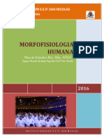 MODULO DE MORFOFISIOLOGIA HUMANA - 2016 primer año