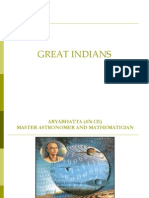 Great Ancient Indians