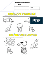 Examen de Ciencia y Tecnologia 3er Bimestre