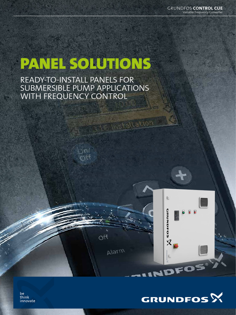 Panels Solutions By Grundfos Pdf Pump Water
