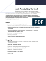 Scribophile Worldbuilding Workbook