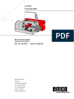 PCT55-II Machine Description