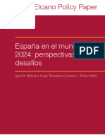 Policy Paper Espana en Mundo 2024 Perspectivas Desafios