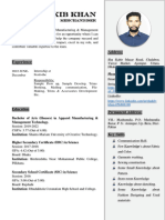 CV of SHAKIB KHAN