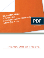 Section 1 - An Introduction To Anatomy and Function of The Eye