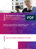 Diversity Management - 02-03-23