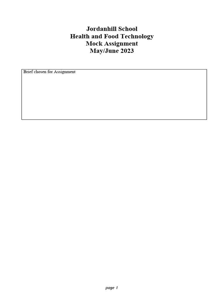 N5 HFT Assignment Candidate Workbook Final | PDF | Recipe | Cognition