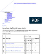 Department of Agricultural Extension and Community Development (DAECD)  Sokoine University of Agriculture - Course Matrix_1606743149184