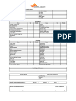 Formulir Checklist Kendaraan Ambulance
