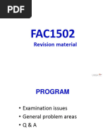 FAC1502-revision Notes