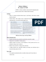 Diabetes Mellitus I