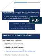 µP et µC chapitre 3