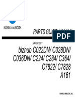 Bizhub C224 - C284 - C364 - Parts Catalog - v2