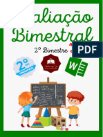 AMOSTRA GRATIS - AVALIAÇÕES BIMESTRAIS - 2º ANO 2º BIMESTRE