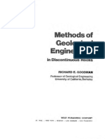 Methods of Geological Engineering in Discontinous Rocks