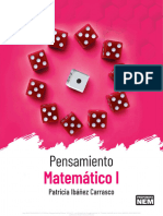 Pensamiento Matemático I PDF
