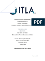 Historia de Los Procesos Electorales en México