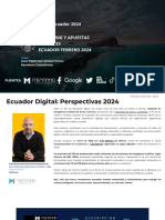 Mentinno Estado Digital Ecuador Parte 8 - IA, Gaming y Apuestas Digitales Febrero 2024