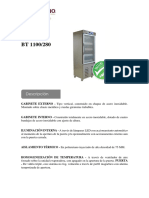 7.refrigerador para Almacenar Sangre - Marca - Biotecno - Brasil - Modelo.bt1100280