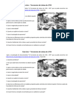 Exercicio - Sismo de 1755