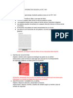 Capacitaciòn o Juego Interactivo Según La NTC 1461